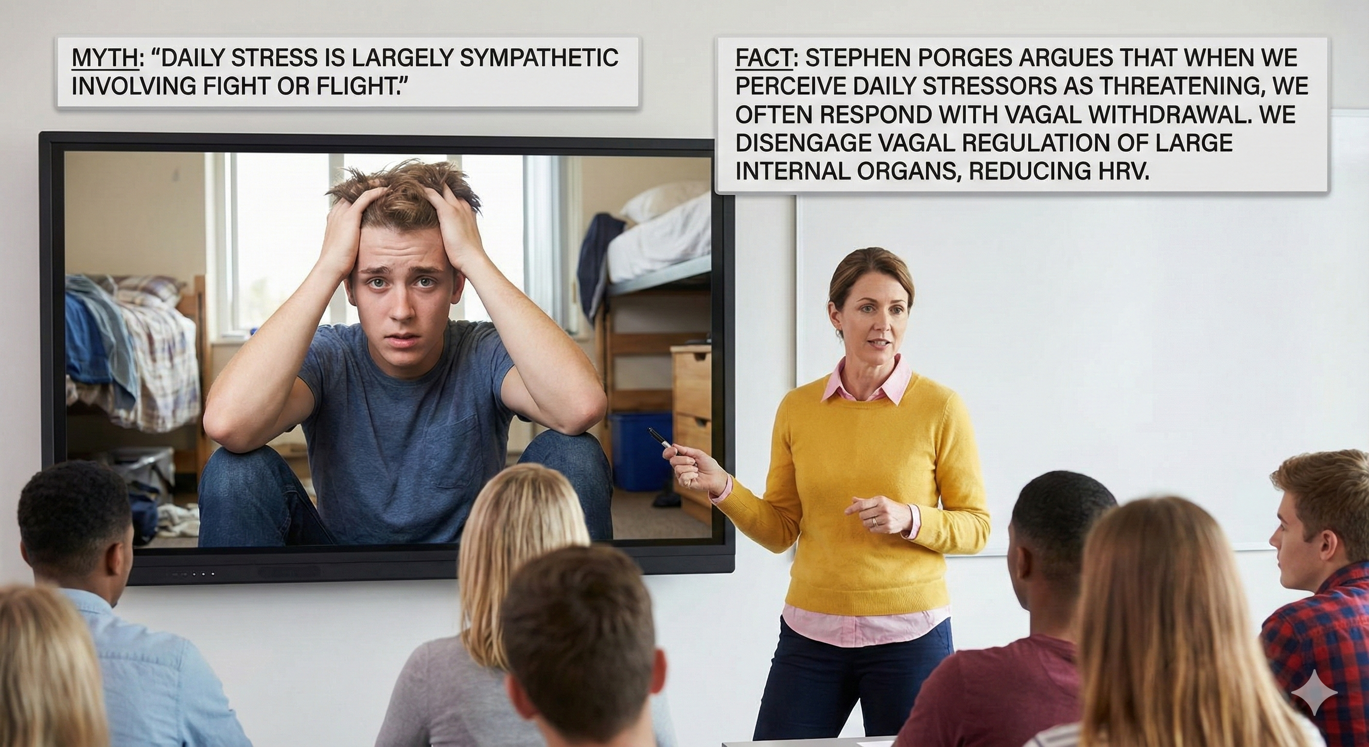 Real Genius comic on vagal withdrawal